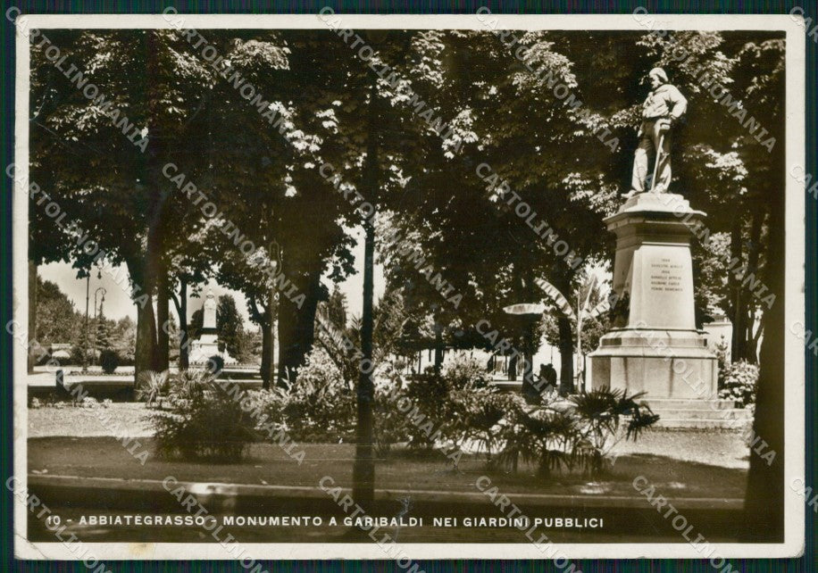 Milano Abbiategrasso Garibaldi PIEGHINE Foto FG cartolina ZK4480 – fronte