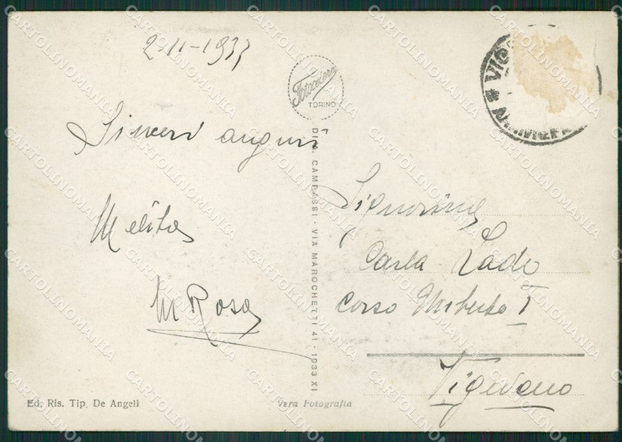 Milano Abbiategrasso Garibaldi PIEGHINE Foto FG cartolina ZK4480 – retro
