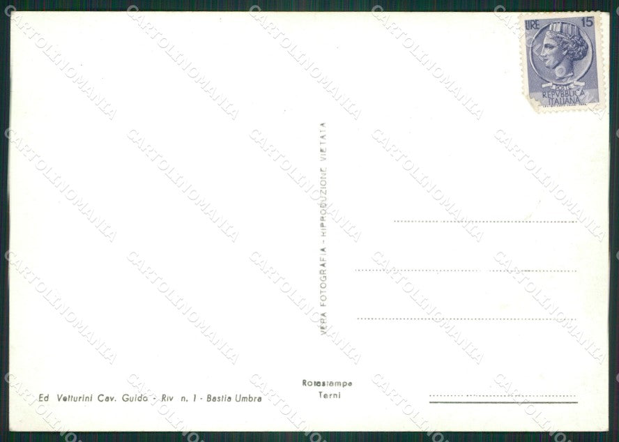 Perugia Bastia Umbra Foto FG cartolina ZK4482 – retro
