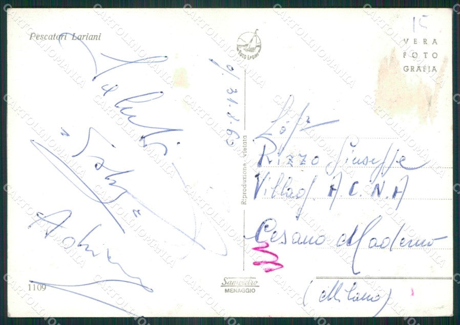 Como Città Pescatori Foto FG cartolina ZK4484 – retro