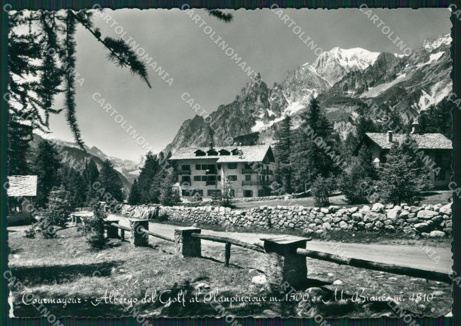 Aosta Courmayeur Foto FG cartolina ZK4488 – fronte
