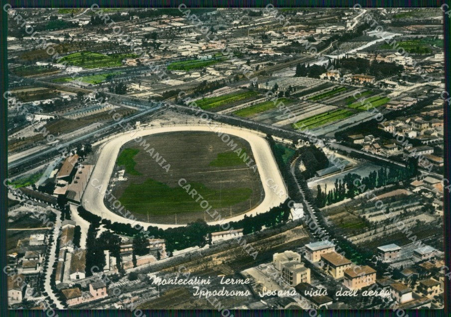 Lucca Montecatini Terme Ippodromo Foto FG cartolina ZK4490 – fronte