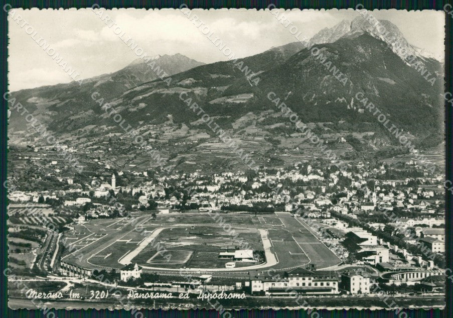 Bolzano Merano Ippodromo Foto FG cartolina ZK4491 – fronte