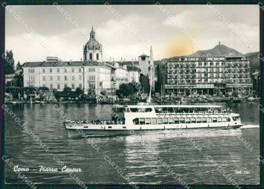 Como Città Battello PIEGHINA Foto FG cartolina ZK4496 – fronte