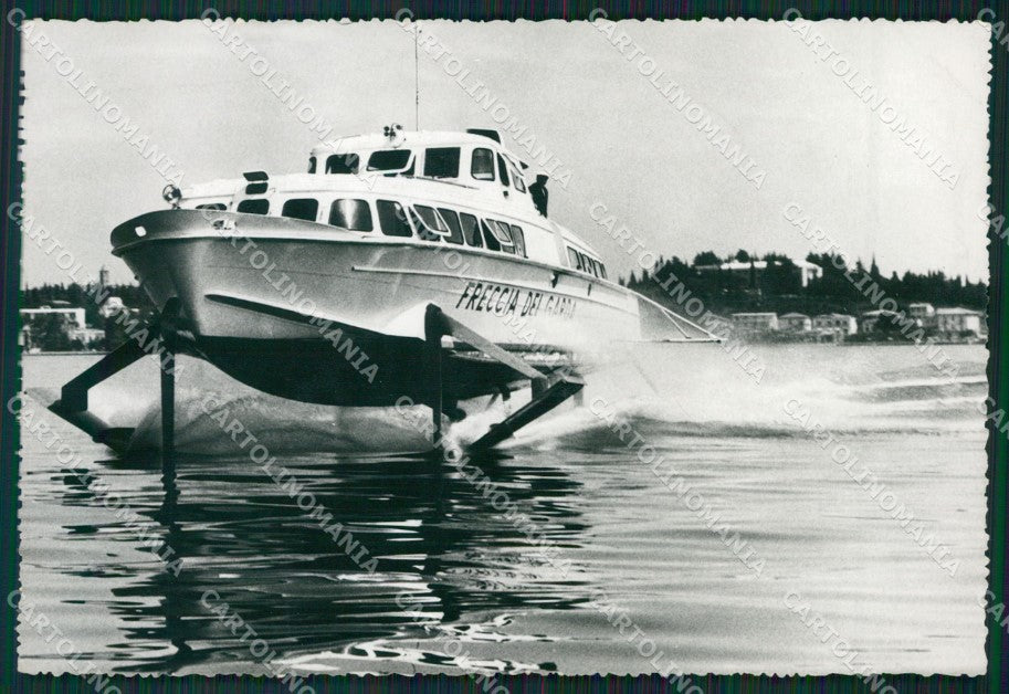 Brescia Lago di Aliscafo Freccia del Garda Foto FG cartolina ZK4501 – fronte