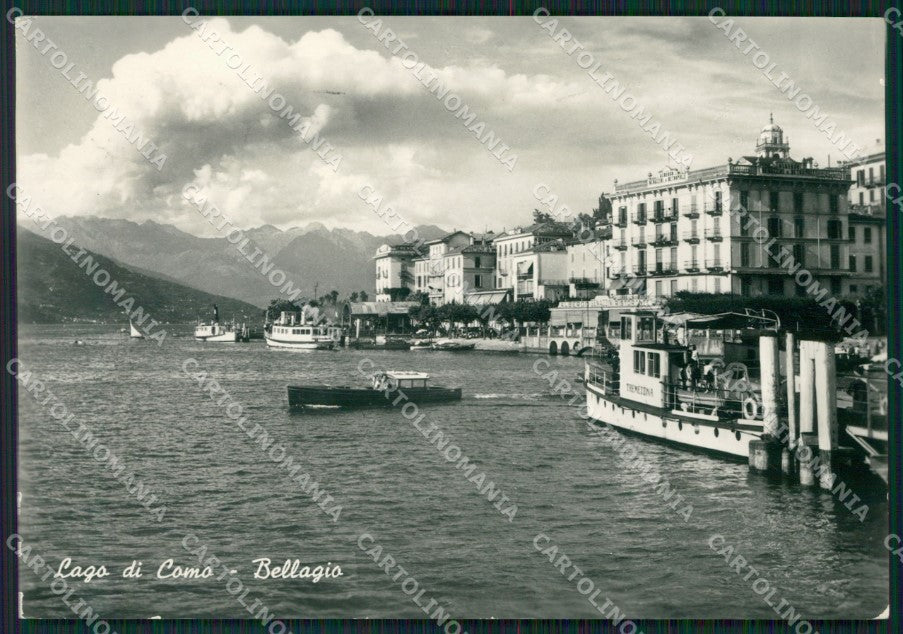 Como Bellagio Battello Foto FG cartolina ZK4503 – fronte