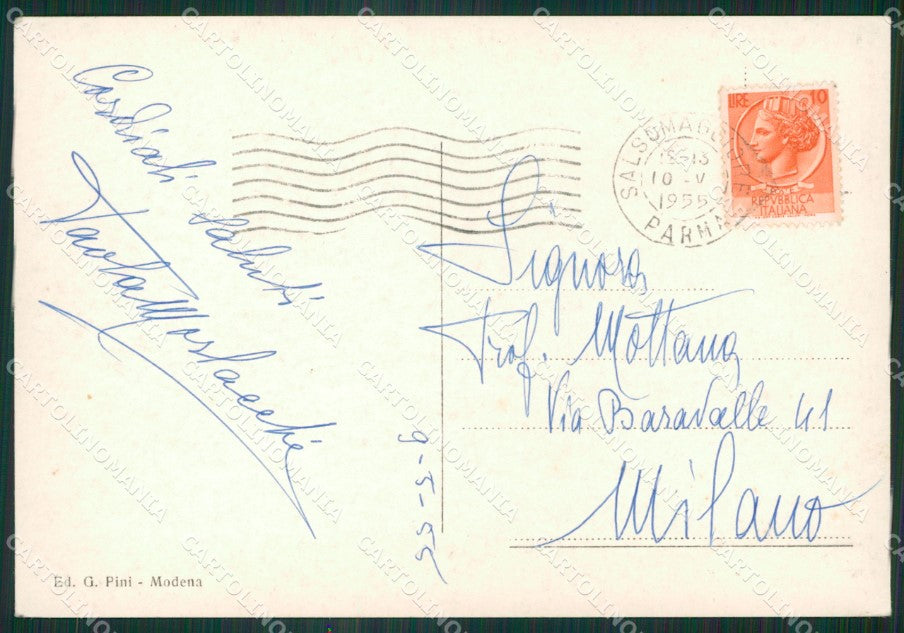 Parma Salsomaggiore Foto FG cartolina ZK4509 – retro