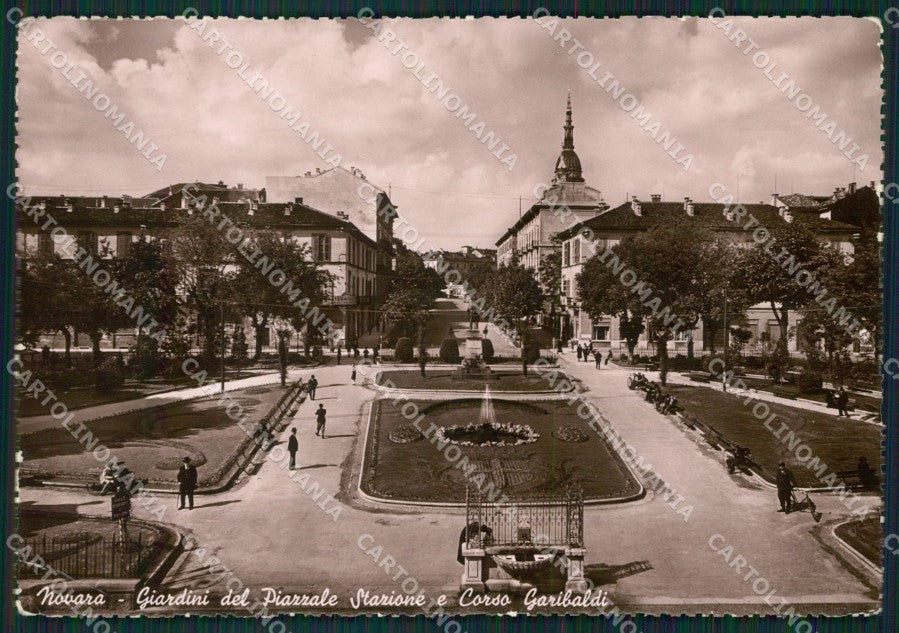 Novara Città Stazione PIEGHINA Foto FG cartolina ZK4511 – fronte