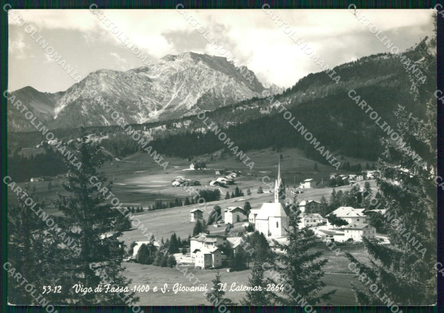 Trento Vigo di Fassa San Giovanni Foto FG cartolina ZK4545 – fronte