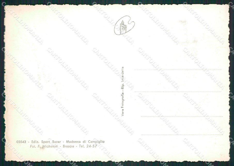Trento Pinzolo Madonna di Campiglio Foto FG cartolina ZK4551 – retro