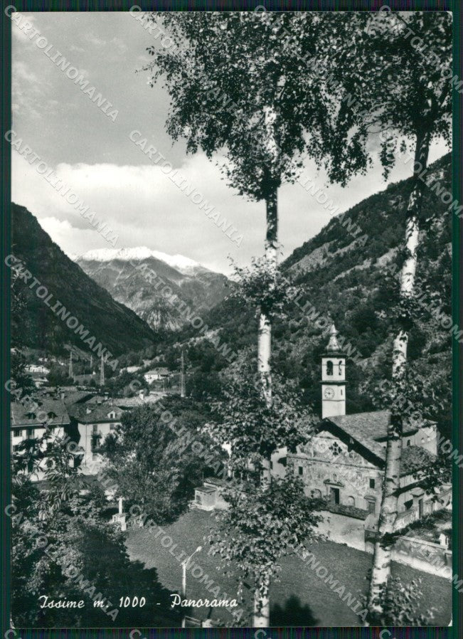 Aosta Issime Foto FG cartolina ZK4570 – fronte