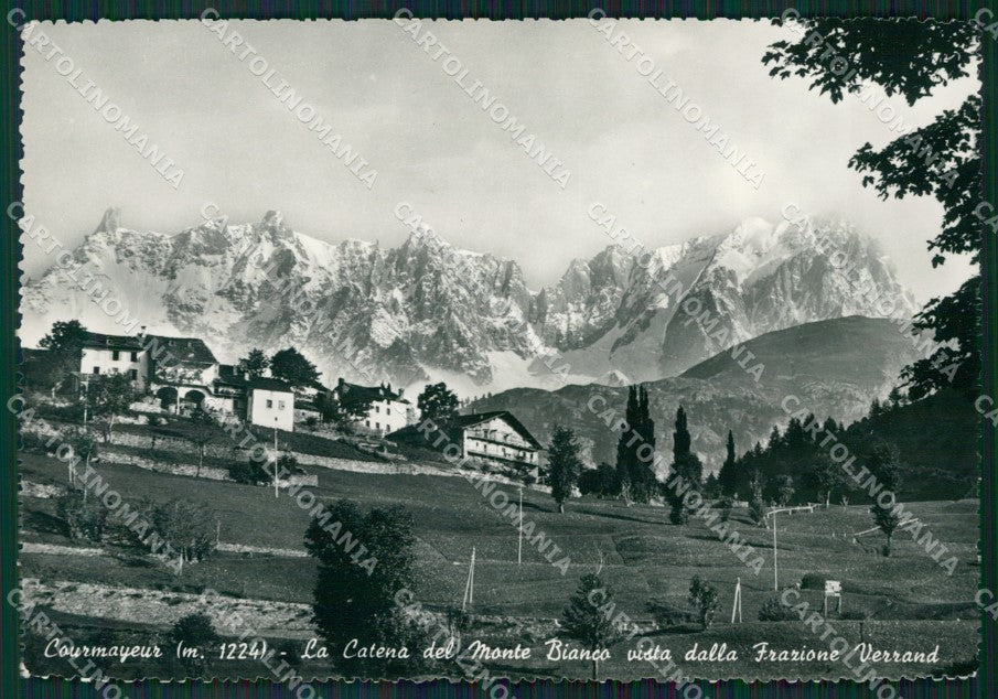 Aosta Cormayeur Verrand Foto FG cartolina ZK4577 – fronte