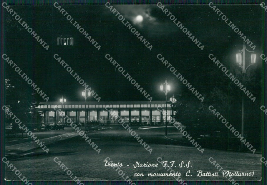 Trento Città Stazione Foto FG cartolina ZK4580 – fronte