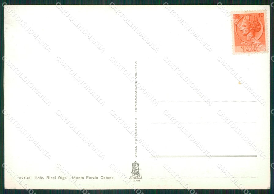 Roma Monte Porzio Catone Foto FG cartolina ZK4591 – retro