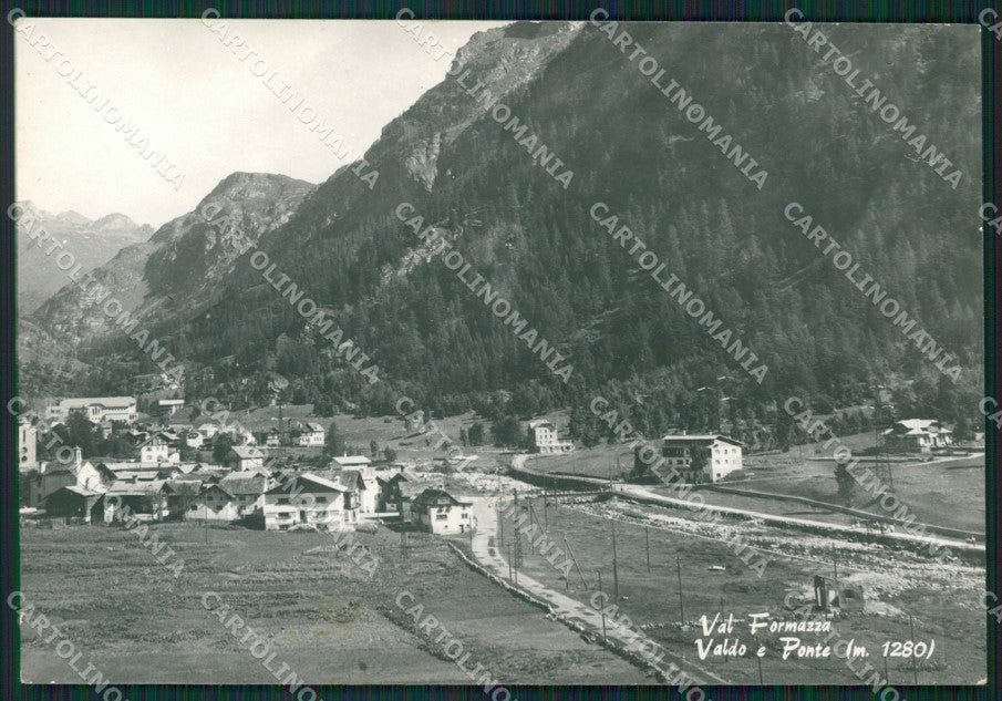 Verbania Formazza Valdo Ponte Foto FG cartolina ZK4599 – fronte