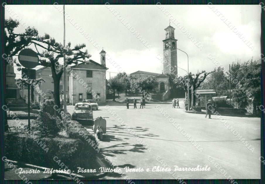 Novara Invorio Inferiore Vespa Foto FG cartolina ZK4600 – fronte