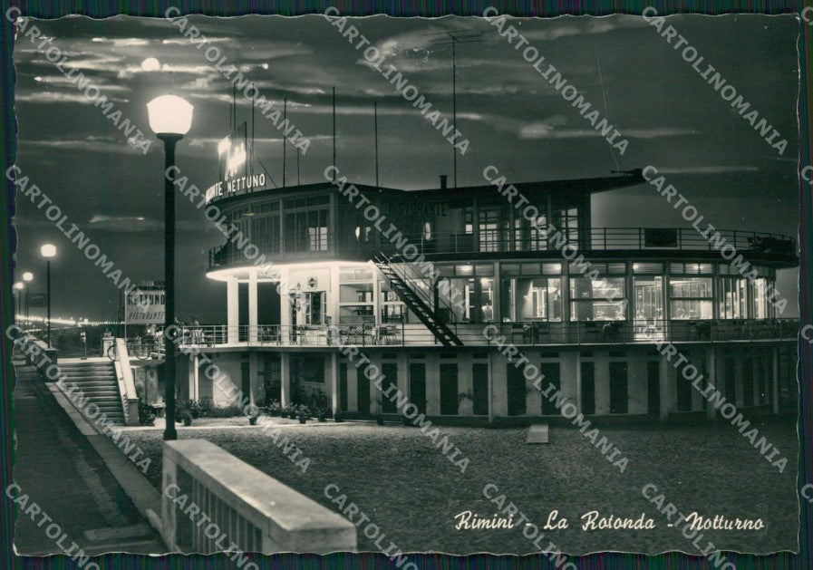 Rimini Città Chiaro di Luna Foto FG cartolina ZK4621 – fronte