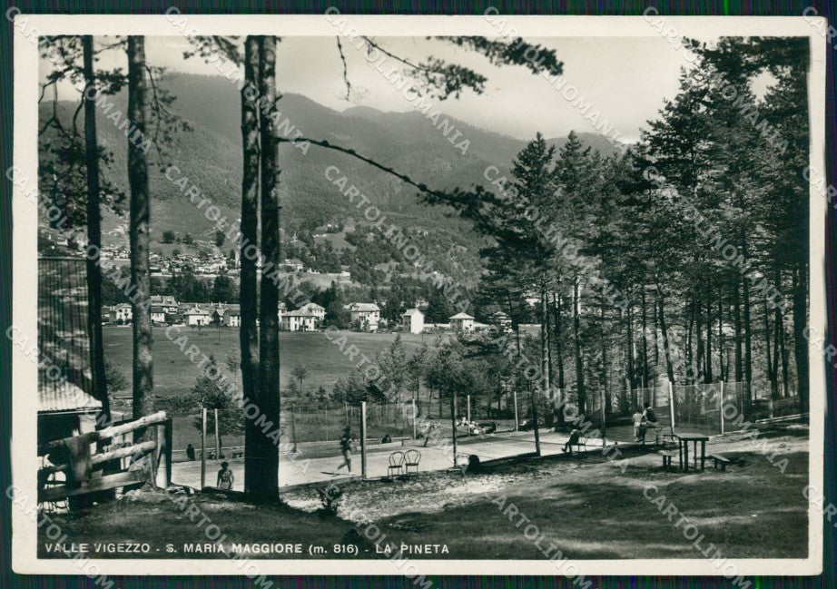 Verbania Santa Maria Maggiore Tennis Foto FG cartolina ZK4634 – fronte