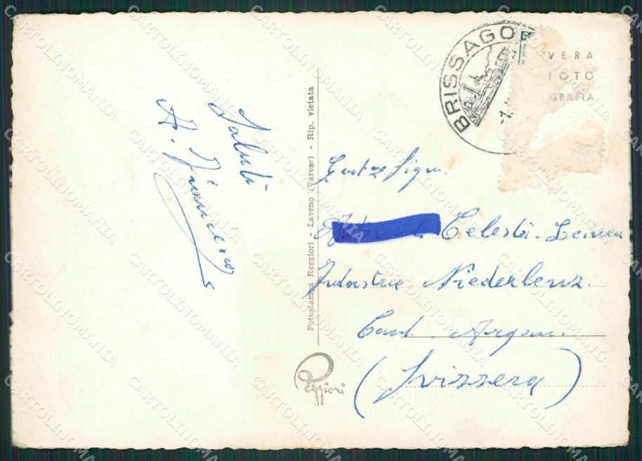 Verbania Cannobio Piaggio Valmara Auto Foto FG cartolina ZK4653 – retro