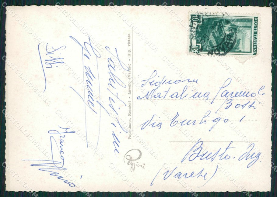 Verbania Cannobio Piaggio Valmara Corriera Foto FG cartolina ZK4654 – retro