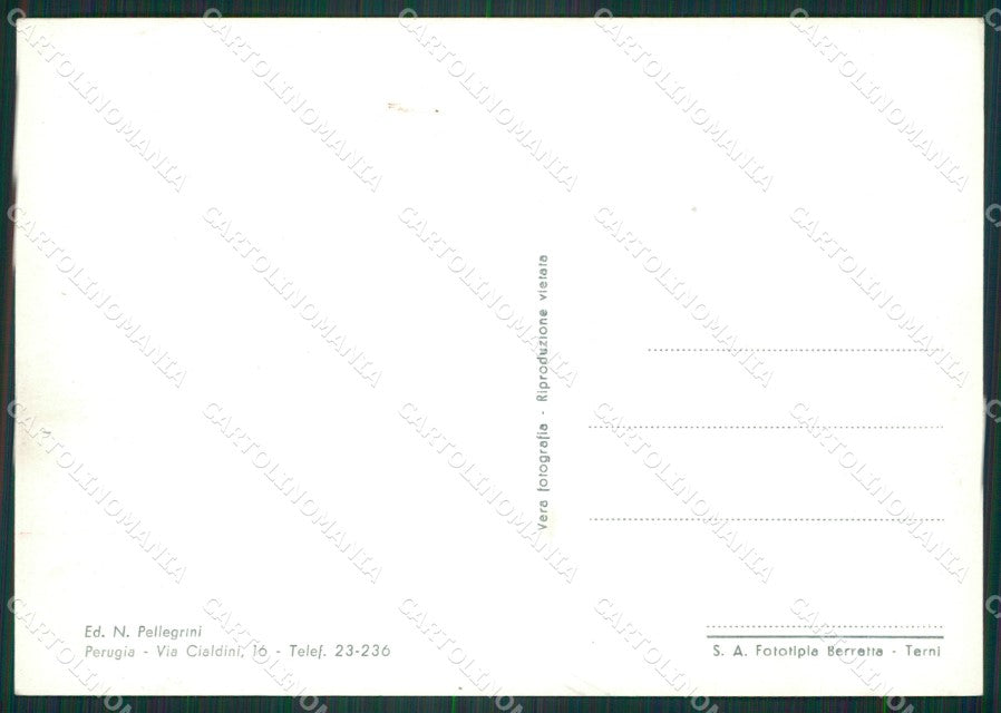 Perugia Città Corriera Foto FG cartolina ZK4673 – retro