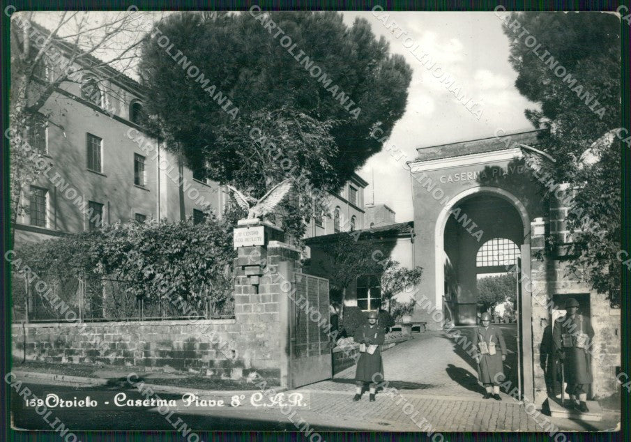 Terni Orvieto Caserma MACCHIA Foto FG cartolina ZK4686 – fronte