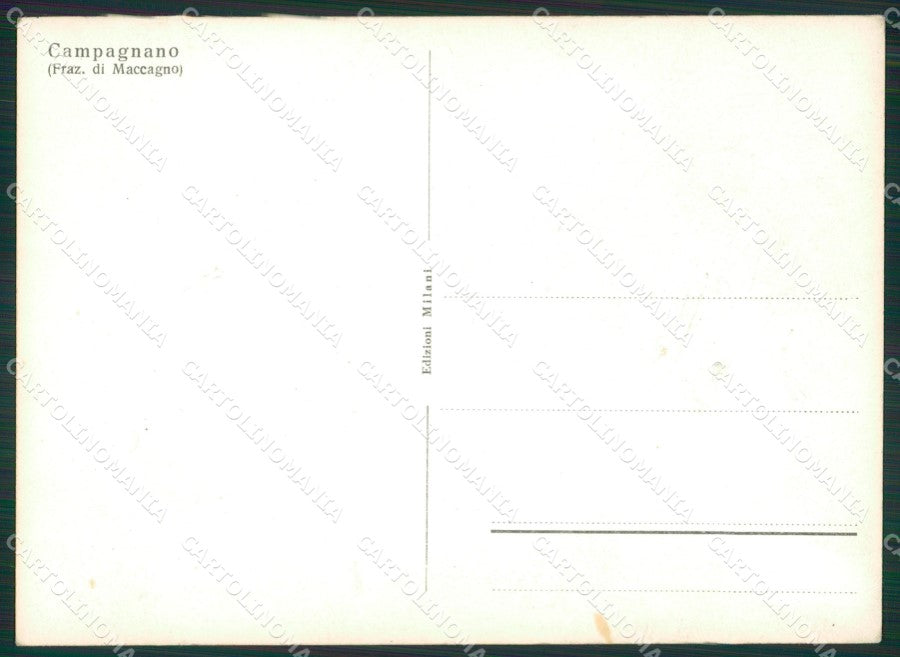 Varese Maccagno Campagnano Foto FG cartolina ZK4701 – retro