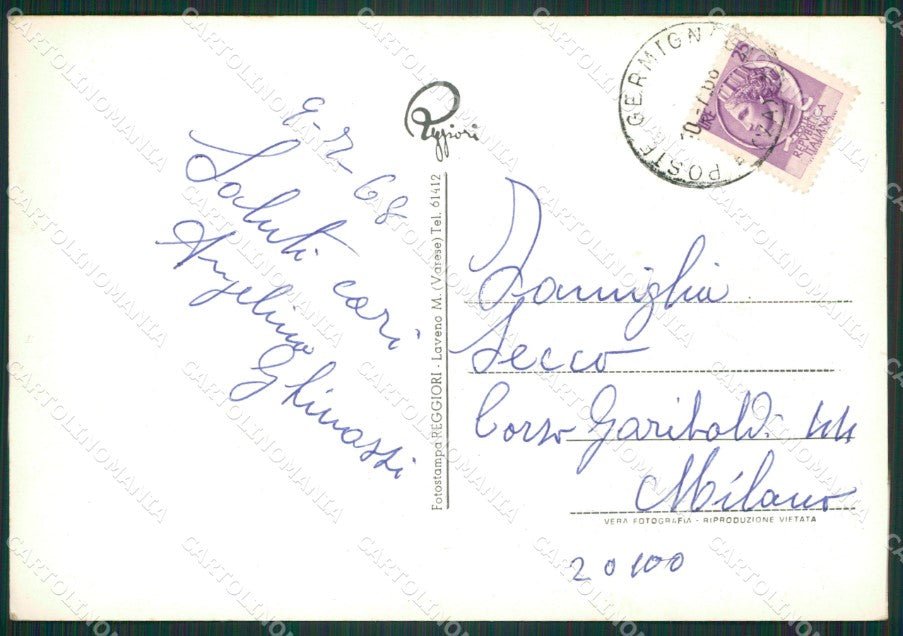 Varese Bedero Saluiti da Foto FG cartolina ZK4712 – retro