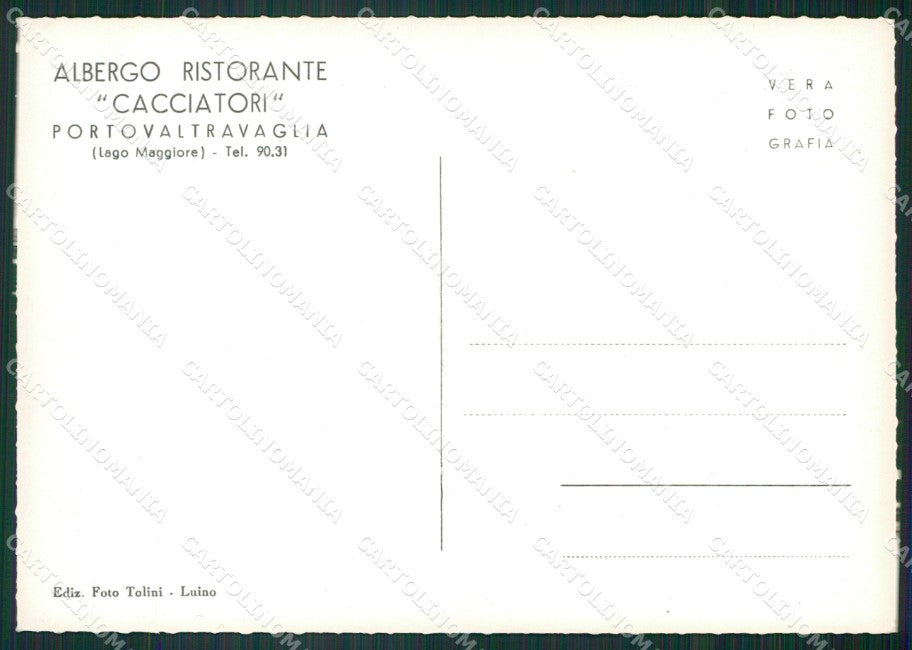 Varese Porto Valtravaglia Foto FG cartolina ZK4720 – retro