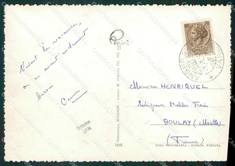 Varese Angera Foto FG cartolina ZK4722 – retro