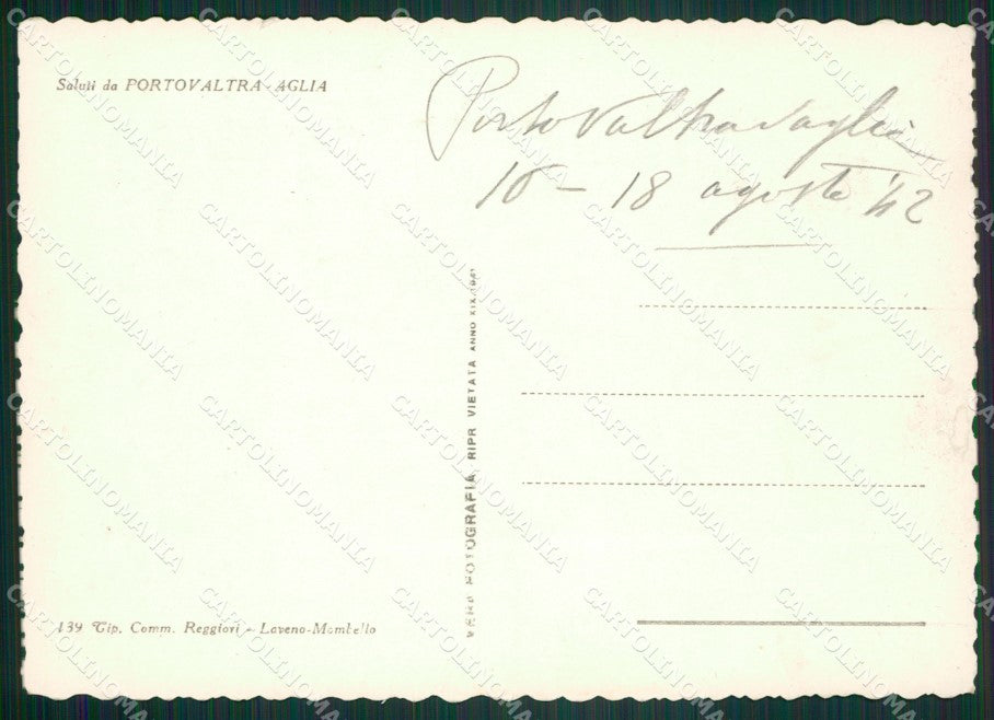 Varese Porto Valtravaglia Foto FG cartolina ZK4728 – retro