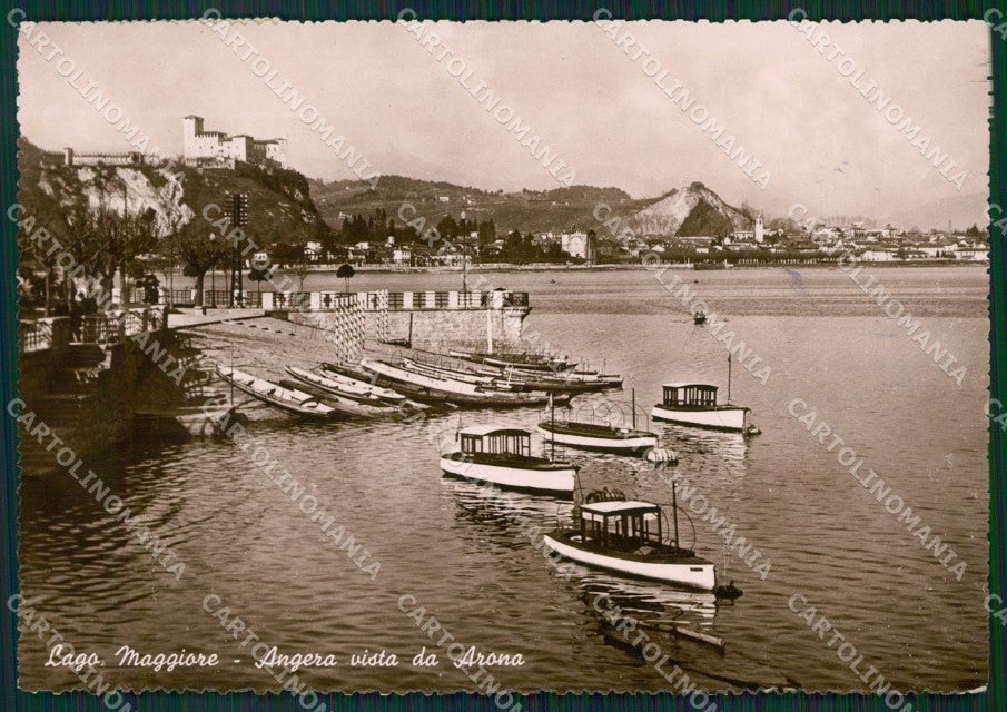 Varese Angera Arona Foto FG cartolina ZK4735 – fronte
