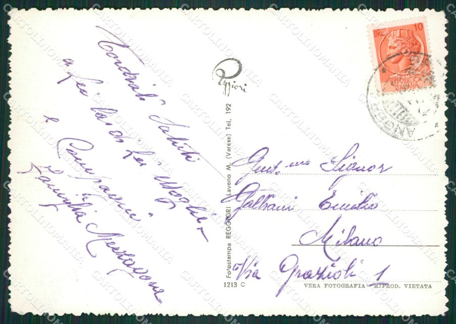 Varese Angera Foto FG cartolina ZK4736 – retro