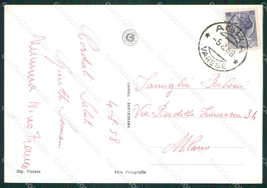 Varese Agra Foto FG cartolina ZK4749 – retro