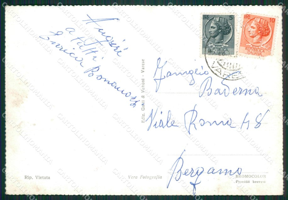 Varese Ponte Tresa Foto FG cartolina ZK4761 – retro