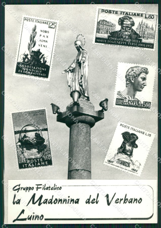 Varese Luino Filatelia Foto FG cartolina ZK4771 – fronte