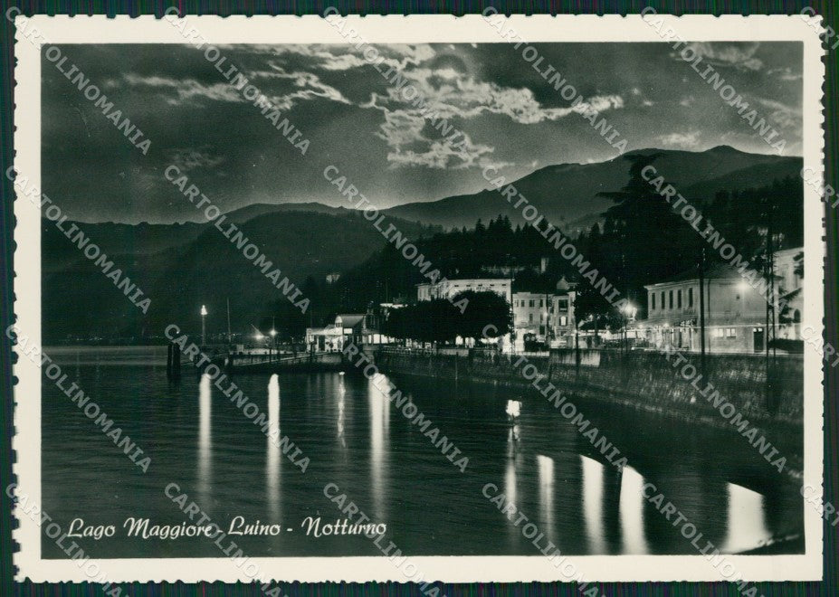 Varese Luino Chiaro di Luna Foto FG cartolina ZK4775 – fronte