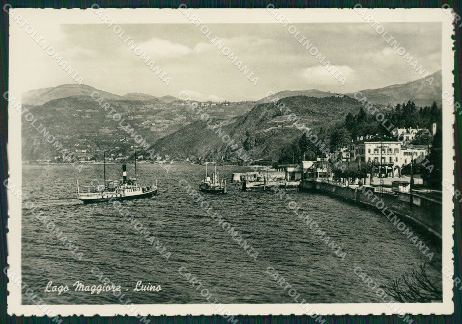 Varese Luino Battello Foto FG cartolina ZK4778 – fronte