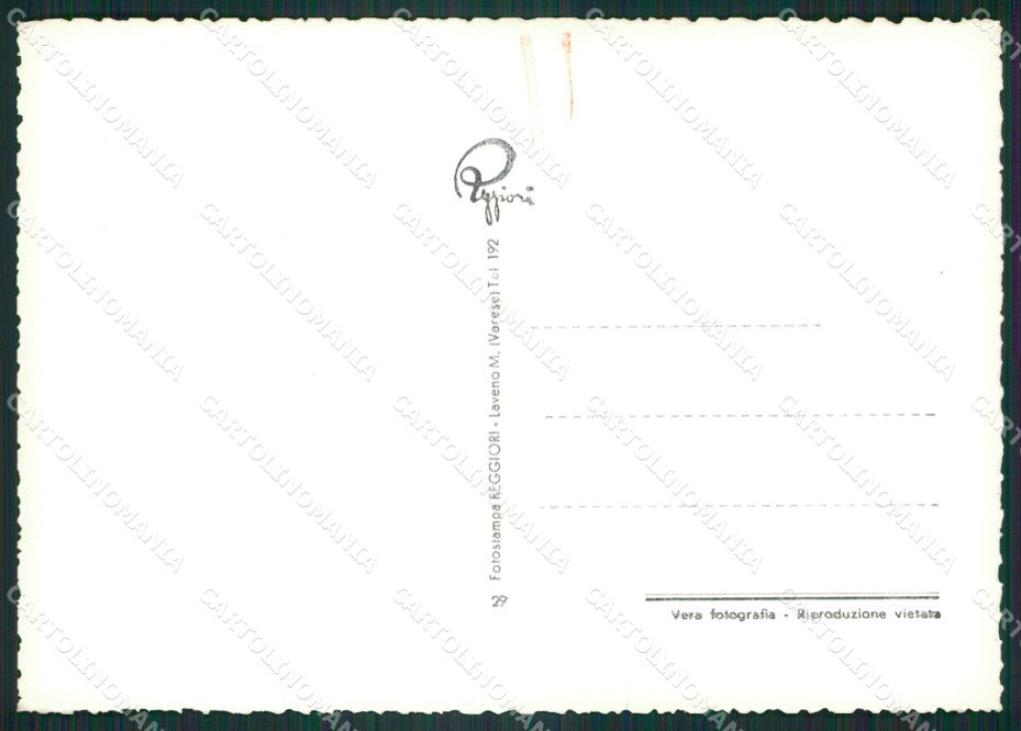 Varese Luino Foto FG cartolina ZK4779 – retro