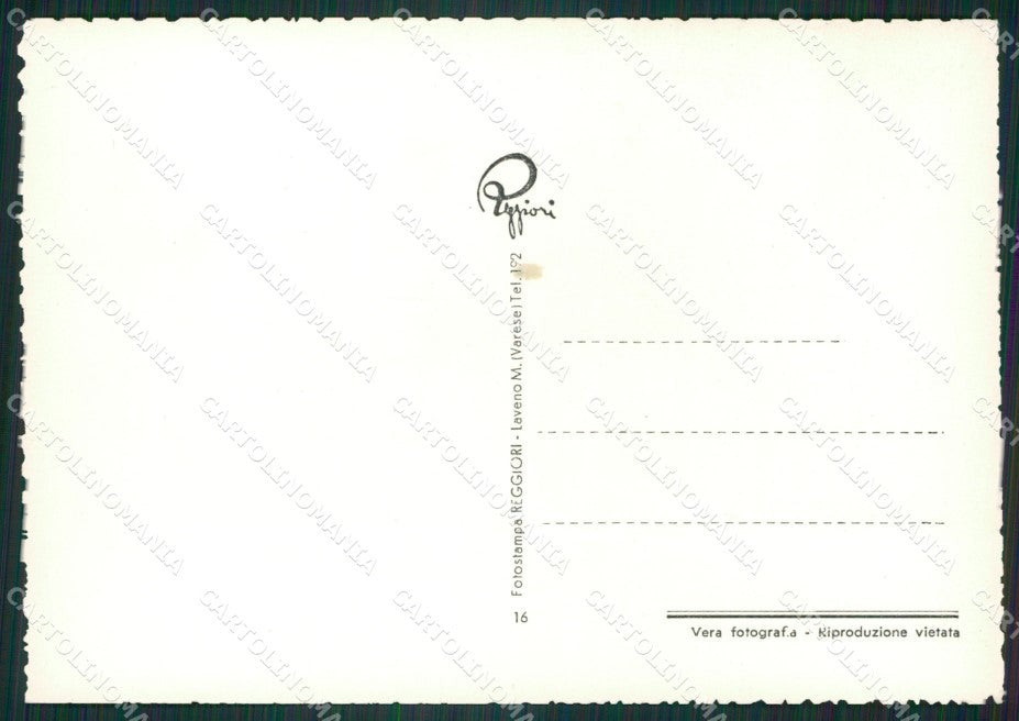 Varese Luino PIEGA Foto FG cartolina ZK4782 – retro