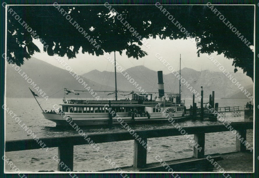 Varese Luino Battello BOZZA Foto FG cartolina ZK4790 – fronte