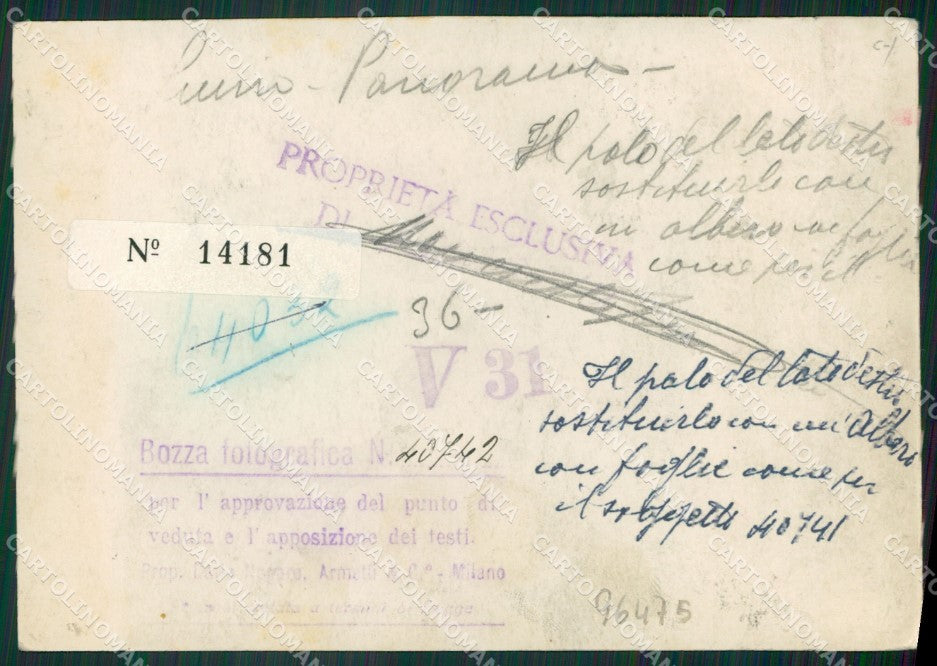 Varese Luino BOZZA Foto FG cartolina ZK4792 – retro