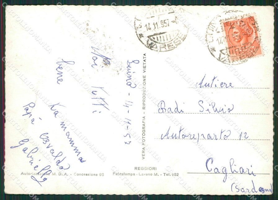 Varese Luino Foto FG cartolina ZK4808 – retro