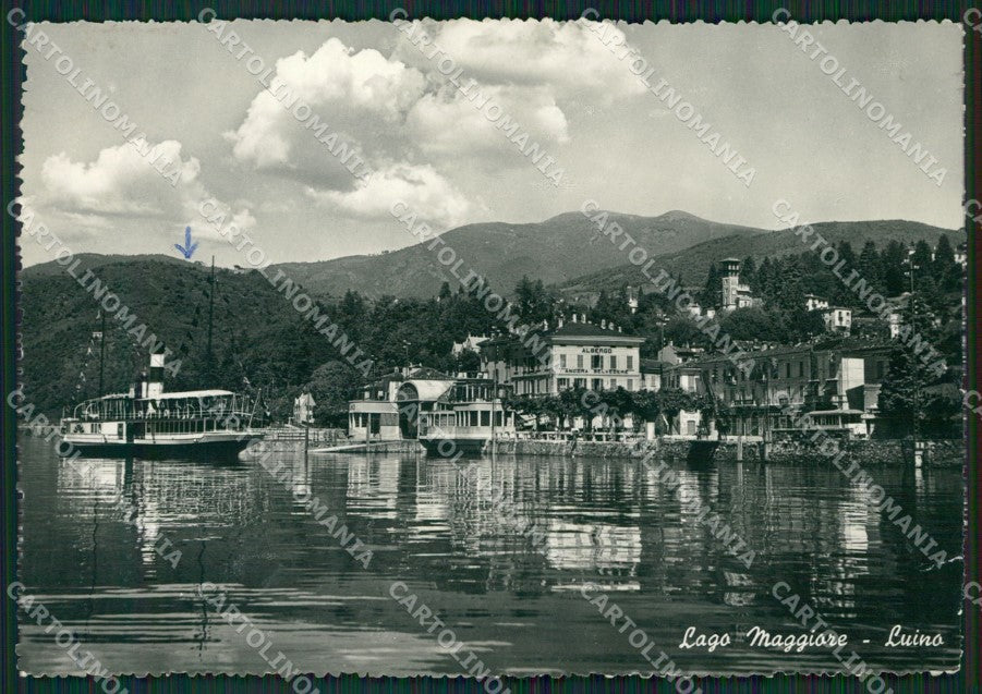 Varese Luino Battello STRAPPINO Foto FG cartolina ZK4811 – fronte
