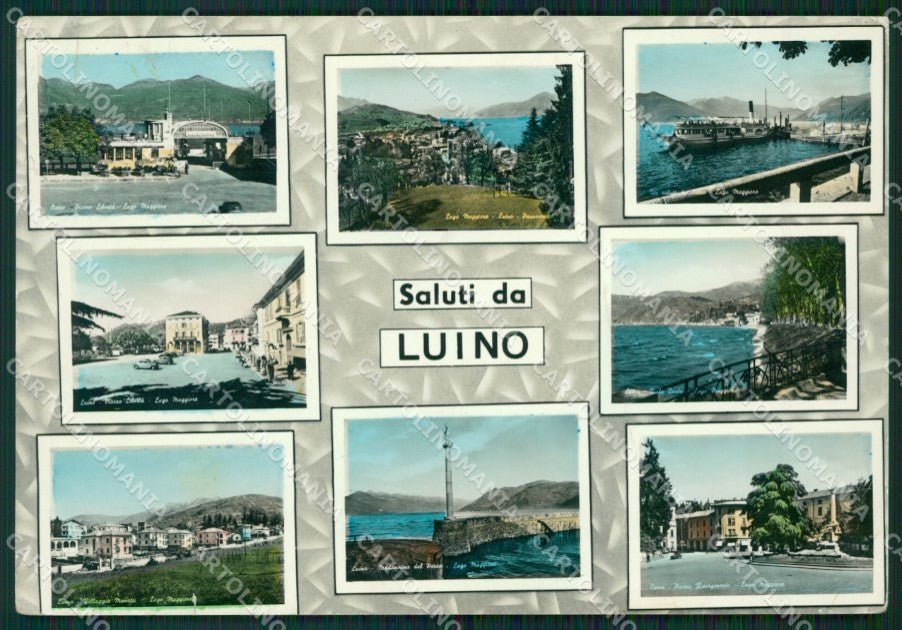 Varese Luino Saluti da STRAPPINO Foto FG cartolina ZK4819 – fronte