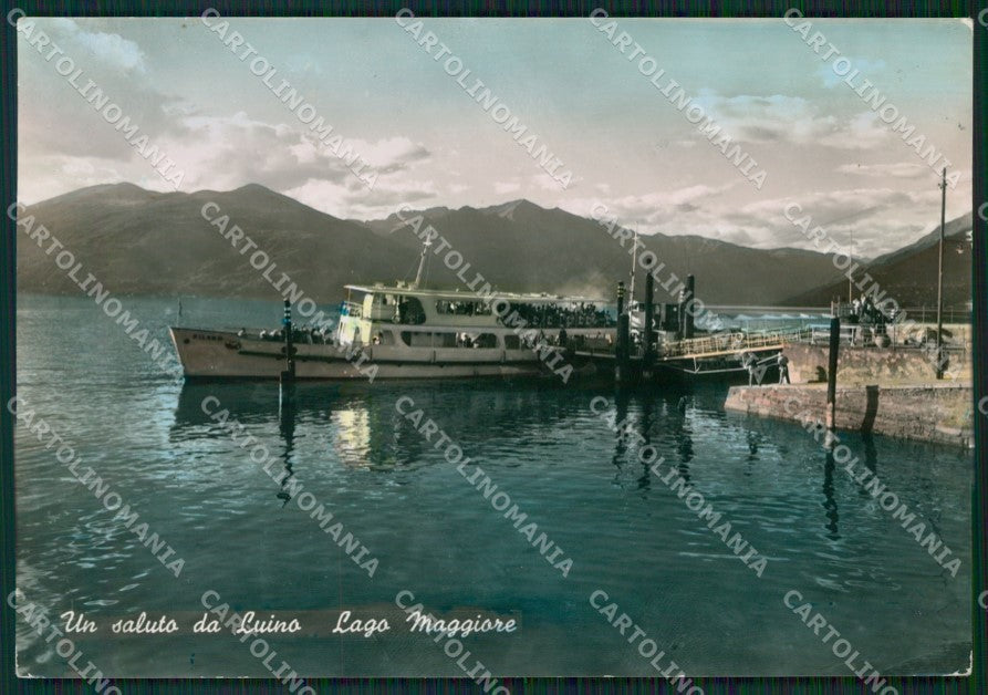 Varese Luino Battello Foto FG cartolina ZK4821 – fronte