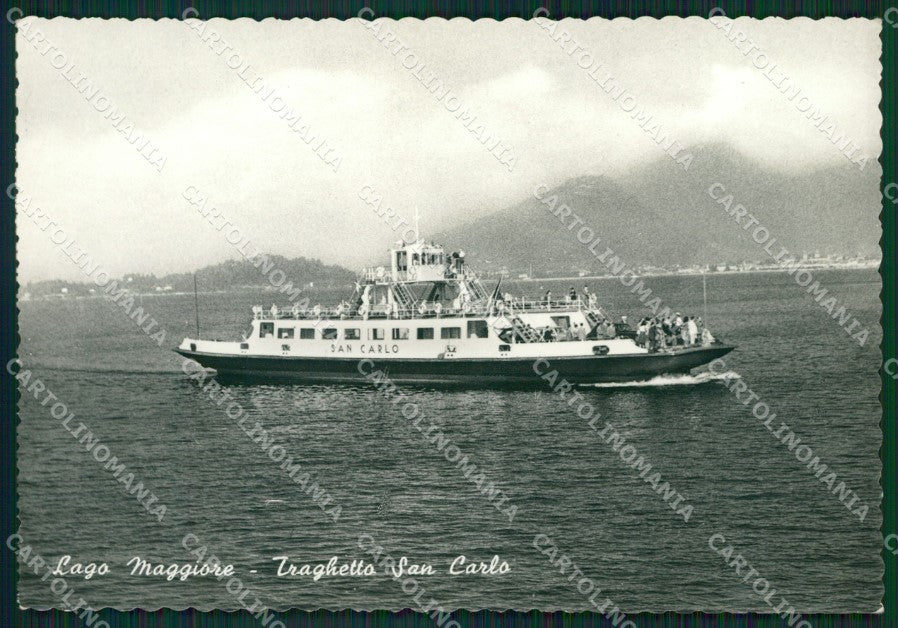 Varese Laveno Traghetto Foto FG cartolina ZK4823 – fronte