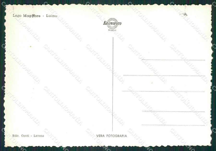 Varese Luino Battello Foto FG cartolina ZK4826 – retro