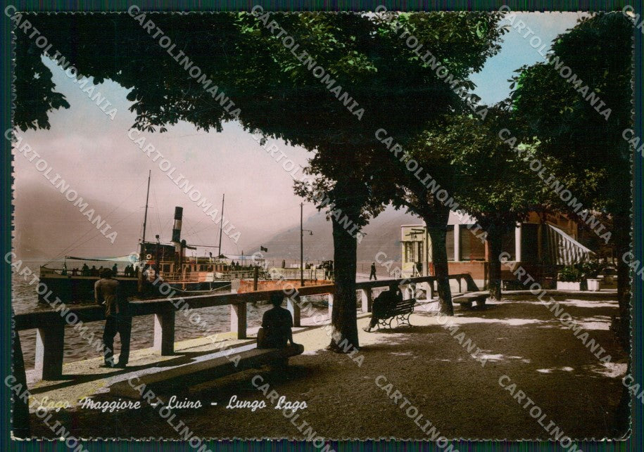 Varese Luino Battello Foto FG cartolina ZK4832 – fronte