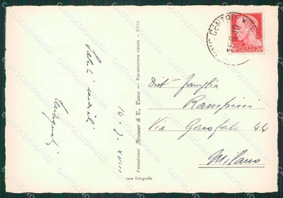 Varese Luino PIEGHINE Foto FG cartolina ZK4836 – retro